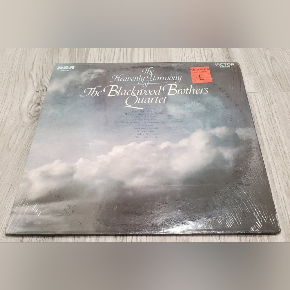 BOGO The Heavenly Harmony Of The Blackwood Brothers Quartet Vinyl Record LP